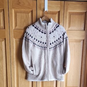 Sunice Stormpack Knit Cardigan Size Small
